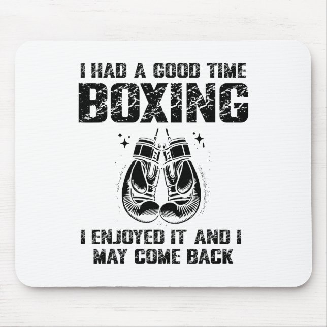 Boxing Day Love Boxing Training Coach Fighter 10  Mouse Pad (Front)