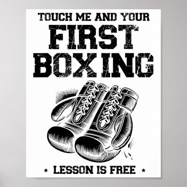 Boxing Day Love Boxing Training Coach Fighter 7  Poster (Front)