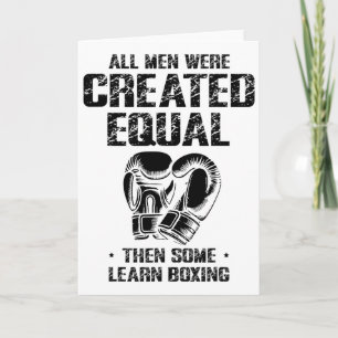 Boxing Day Love Boxing Training Coach Fighter Card