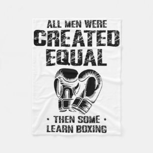 Boxing Day Love Boxing Training Coach Fighter Fleece Blanket