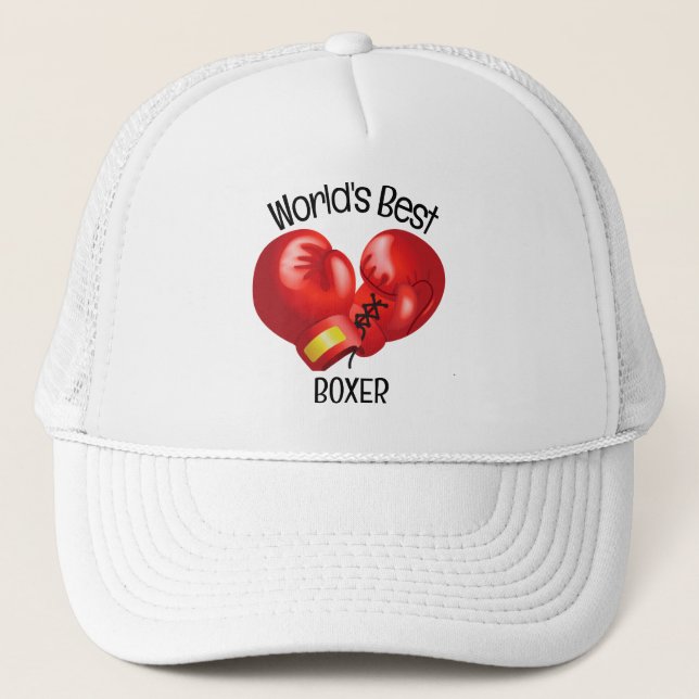 Boxing Design Hat (Front)