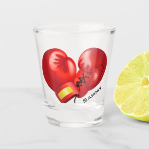 Boxing Design Shot Glass
