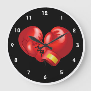 Boxing Design Wall Clock