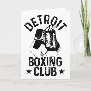 Boxing Detroit Michigan Martial Arts Boxer 1 Card