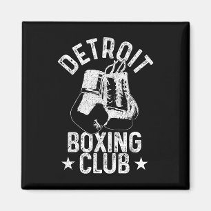 Boxing Detroit Michigan Martial Arts Boxer Magnet