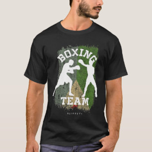 Boxing Djibouti Combat Sports Fighter Boxing T-Shirt