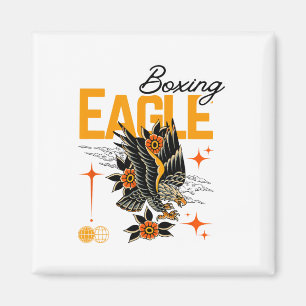 Boxing Eagle Magnet