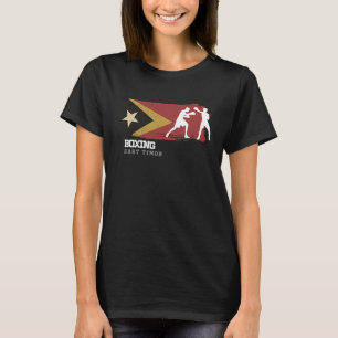 Boxing East Timor Combat Sports Fighter Boxing T-Shirt