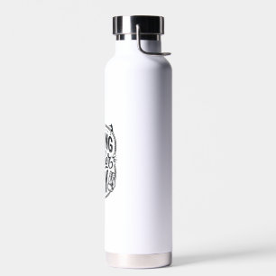 Boxing Father Day Vintage Engraving Shirt Design_1 Water Bottle