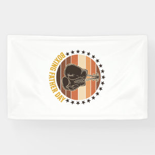 Boxing Father Day Vintage Gloves Shirt Design_1 Banner