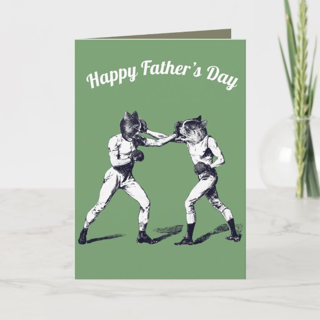 Boxing Father’s Day Card (Front)