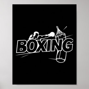 Boxing Fighters Boxing Kickboxing Boxing Lover Box Poster