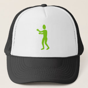 Boxing Figure - Martian Green Trucker Hat