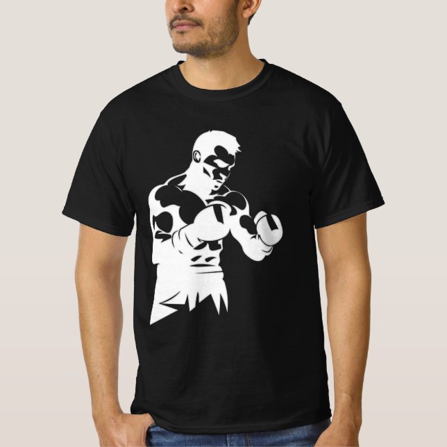 Boxing, Fitness T-Shirt (Front)