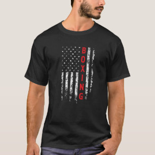 Boxing Flag America Boxer Ring Martial Arts 2021 F T-Shirt