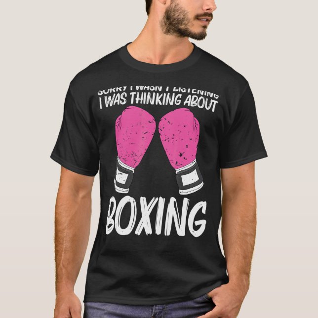 Boxing For Men Women Boxer Sparring Match   T-Shirt (Front)