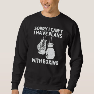Boxing For Men Women Kickboxing Coach Boxer Gloves Sweatshirt
