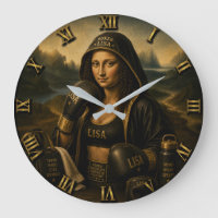 Boxing Funny Mona Lisa