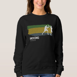 Boxing Gabon Combat Sports Fighter Boxing Sweatshirt