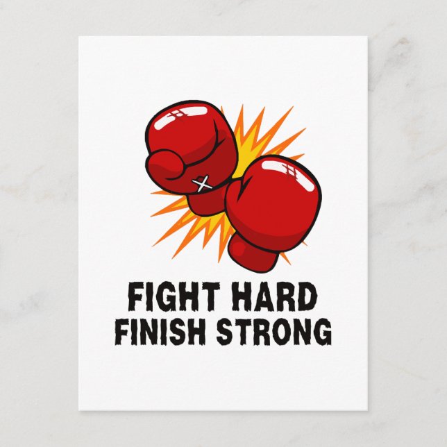 Boxing-gift  enclosure card (Front)