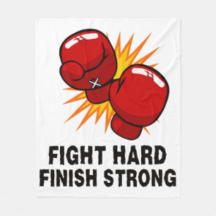 Boxing-gift fleece blanket