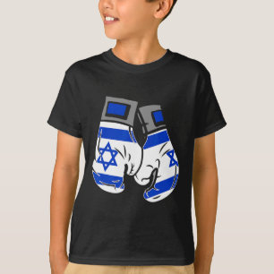 Boxing Glove With The Flag Of Israel T-Shirt