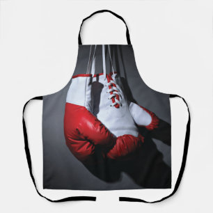 Boxing gloves  apron