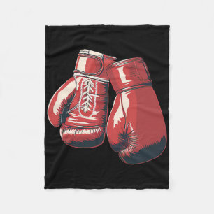 Boxing Gloves Combat Sport Boxing Student  Fleece Blanket