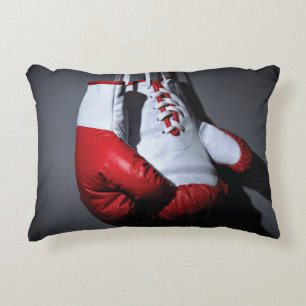 Boxing gloves decorative cushion