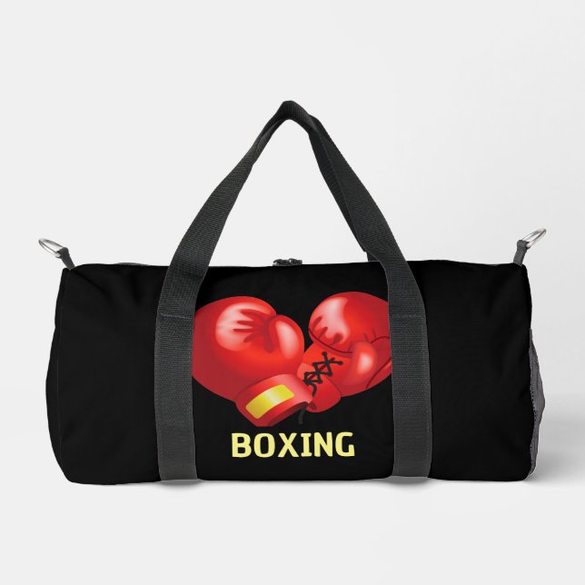 Boxing Gloves Design Duffel Bag (Front)