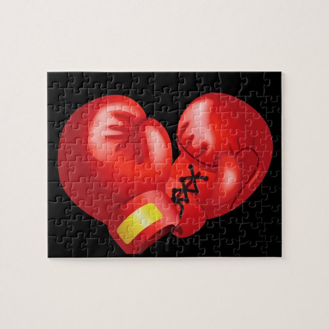 Boxing Gloves Design Jigsaw Puzzle (Horizontal)