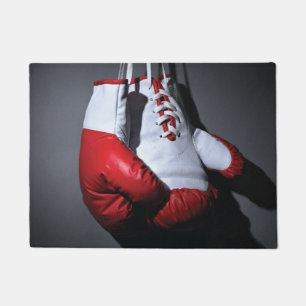 Boxing gloves doormat