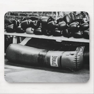 Boxing Gloves Heavy Bag Mouse Pad