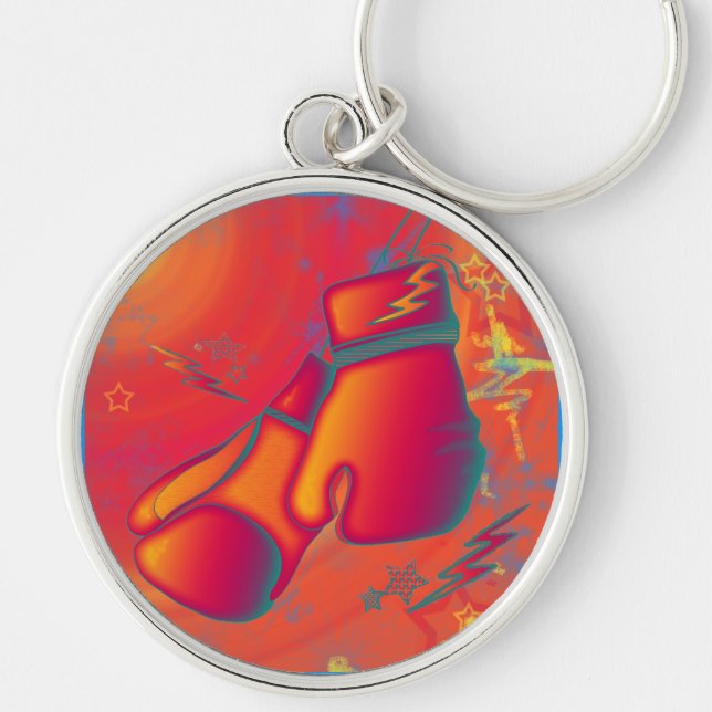 Boxing Gloves Key Ring (Front)
