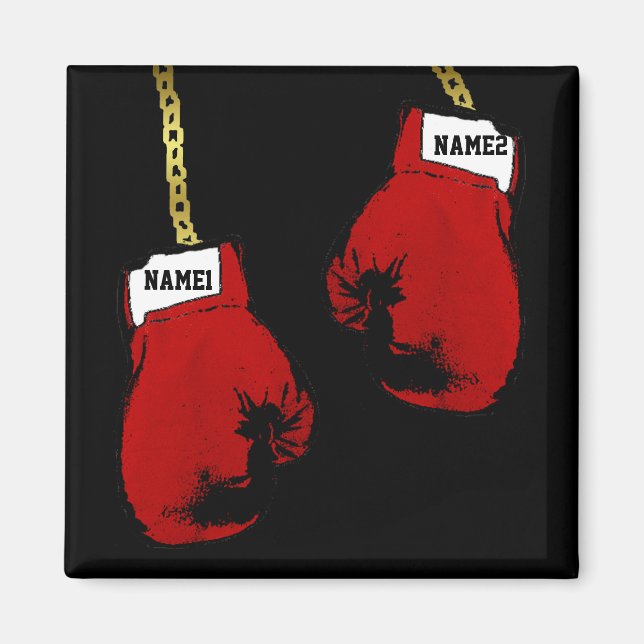 Boxing Gloves Magnet (Front)