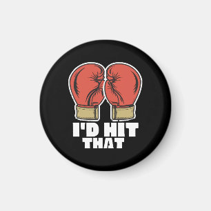 Boxing gloves magnet