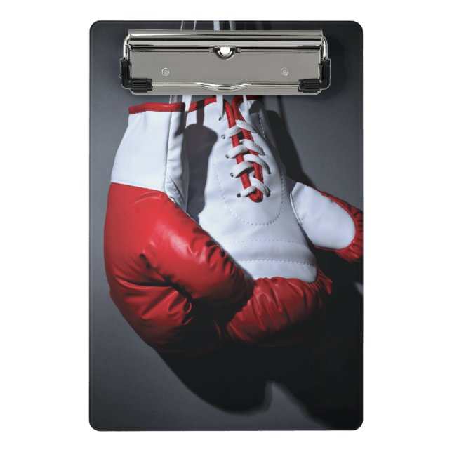 Boxing gloves mini clipboard (Front)