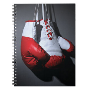 Boxing gloves notebook