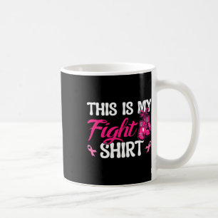 Boxing Gloves Pink Ribbon Breast Cancer This Is My Coffee Mug