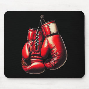 Boxing Gloves Red Boxing Sport Boxer Kickboxing  Mouse Pad