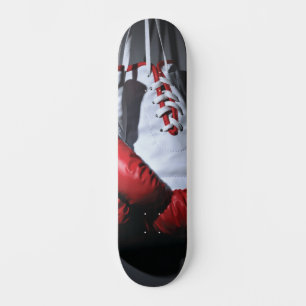 Boxing gloves  skateboard
