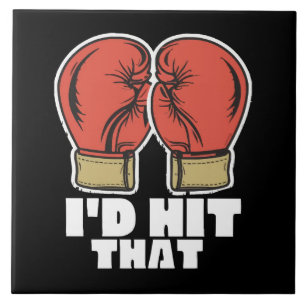 Boxing gloves tile