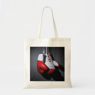 Boxing gloves tote bag