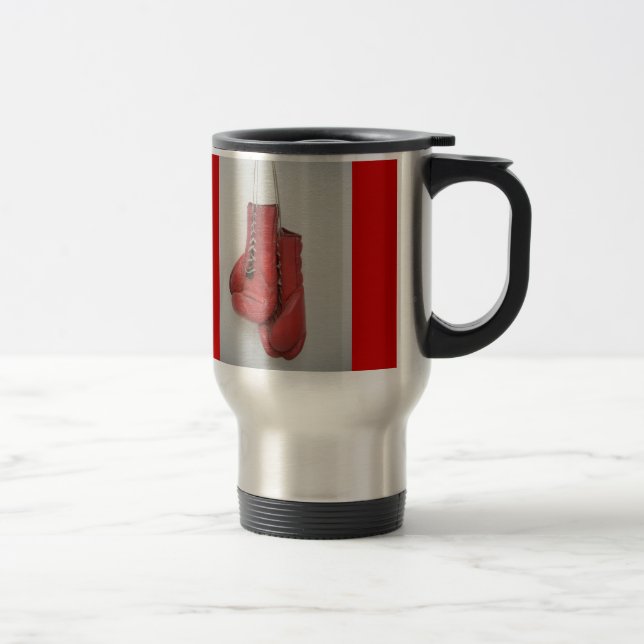 Boxing Gloves Travel Mug (Right)