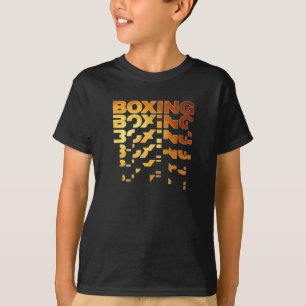 Boxing Graphic Art - Boxer T-Shirt