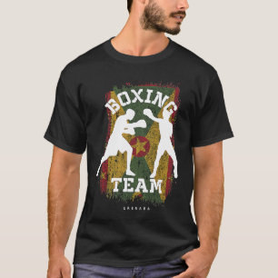 Boxing Grenada Combat Sports Fighter Boxing T-Shirt