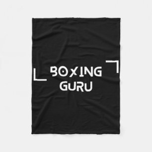 Boxing Guru Fleece Blanket