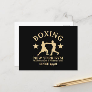 Boxing Gym, Pro Fighters Postcard