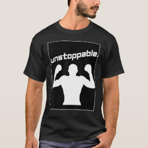 Boxing Gym Workout Graphic Motivation Unstoppable T-Shirt