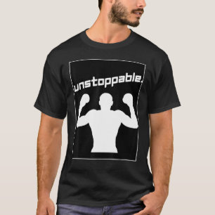 Boxing Gym Workout Graphic Motivation Unstoppable T-Shirt